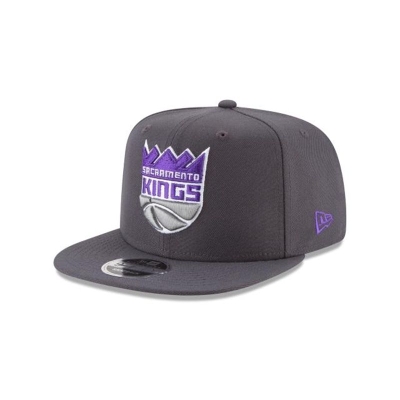 Sacramento Kings Gorra | New Era NBA High Crown 9fifty Snapback Cap Mexico - Grises